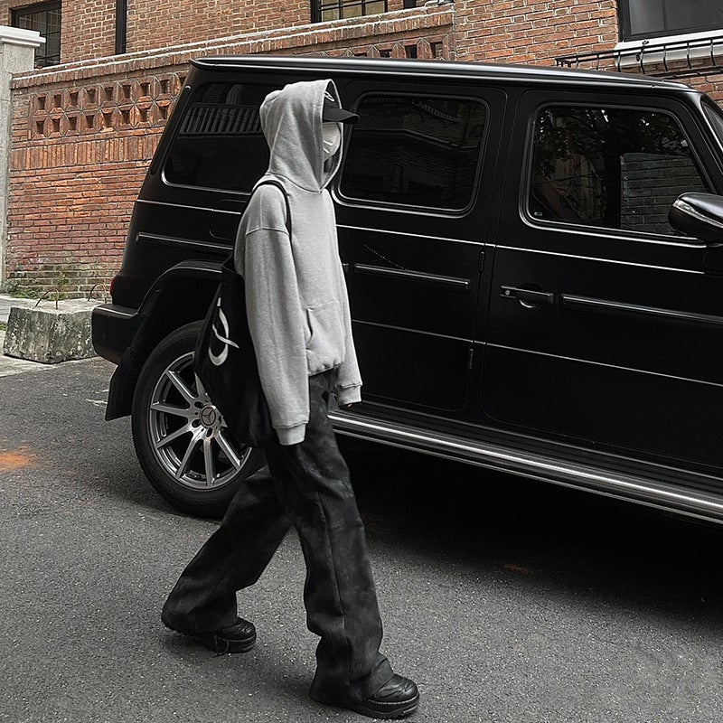 American Heavy Hooded Sweater Men'S Spring 25 New Fashion Brand Plus Size Loose Casual Sports Top Hoodie Jacket - Image 4